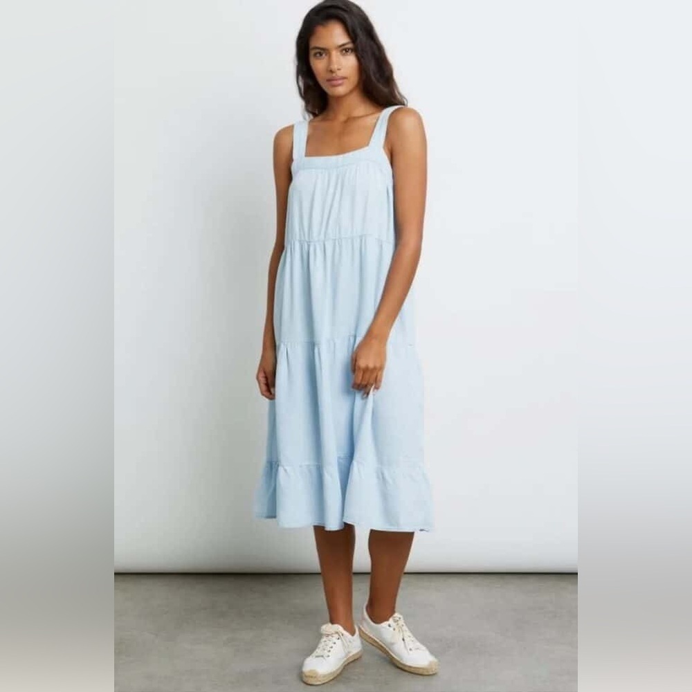 Rails Amaya Dress in Light Vintage Blue size S